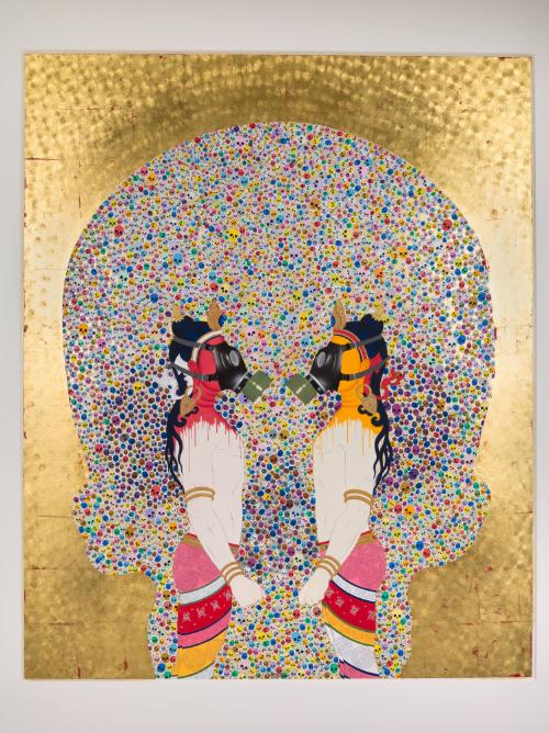 Tsherin Sherpa (b. 1968, Kathmandu; lives and works in San Francisco); Untitled, 2010; gouache,…