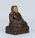 Arhat Ajita; Tibet or China; 17th century; wood with pigments; Rubin Museum of Art; C2006.43.2 …