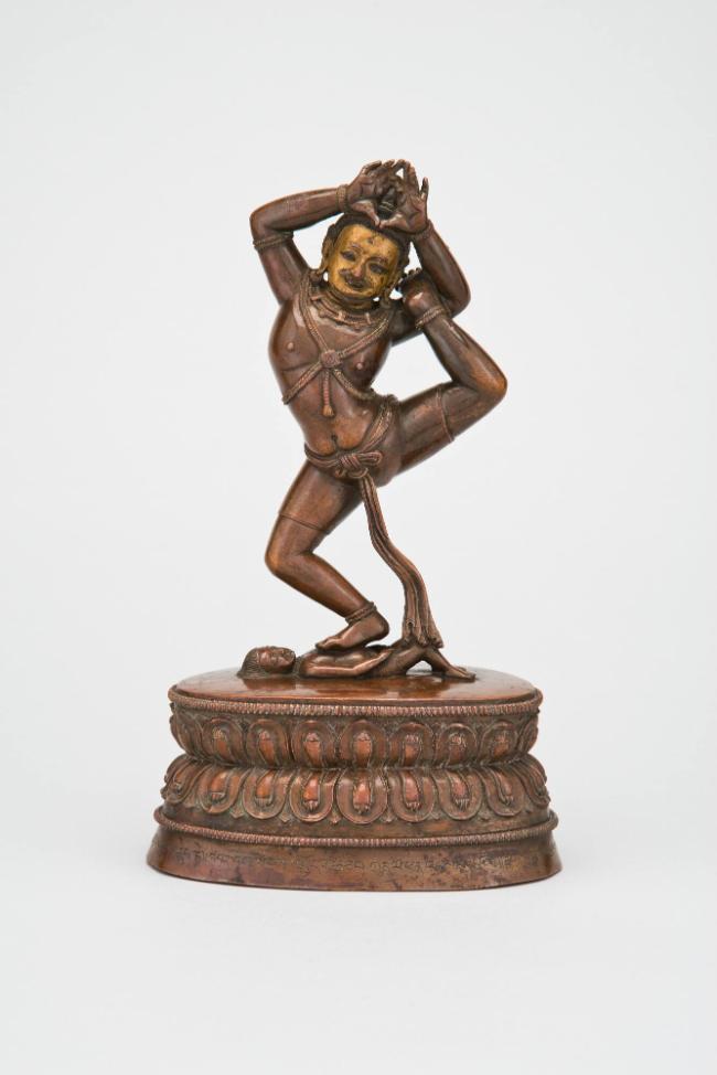 Mahasiddha Jalandhara; Tibet; ca. 16th century; copper alloy; Rubin Museum of Art; C2003.13.4 (…