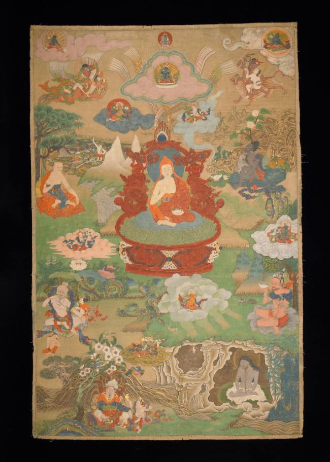 Padmasambhava and the Eight Great Mahasiddhas