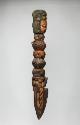 Ritual Peg (purba); Tibet; 17th century; wood with pigments; Rubin Museum of Art; C2007.4.1 (HA…