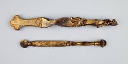 Ritual File Set; Tibet; 16th century; gilt iron and mixed metals; Rubin Museum of Art, gift of …