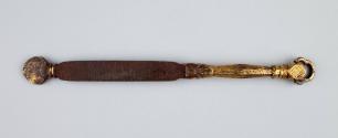 File from a Ritual File Set; Tibet; 16th century; gilt iron and mixed metals; Rubin Museum of A…