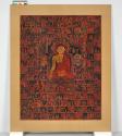 Buddha Shakyamuni and Stories of his Previous Lives; Tibet; mid-late 14th century; pigments on …
