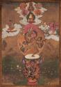 Machik Labdron (1055-1153); Kham Province, eastern Tibet; 19th century; pigments on cloth; Rubi…