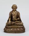 Lama Dampa Sonam Gyeltsen (1312-1375); Tibet; 16th-17th centuries; copper alloy, with silver an…